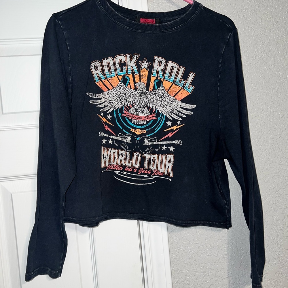Rock & Roll Cowgirl Long Sleeve Tee